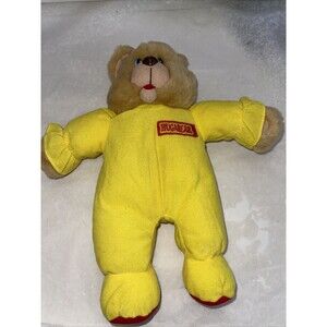 Vintage Kidpower 13" Hugabear Nightlighter Stuffed Plush Bear ONLY NO NIGHTLIGHT